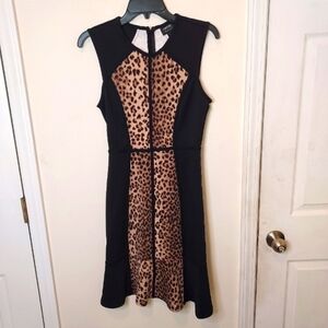 Nicole Miller animal print dress Sz- XS